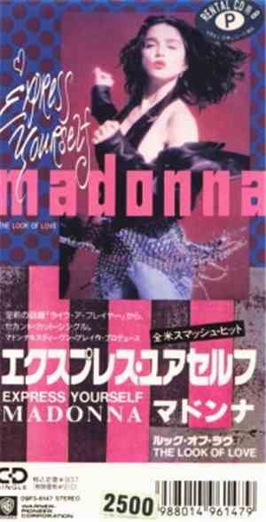 Madonna - Express Yourself / The Look Of Love