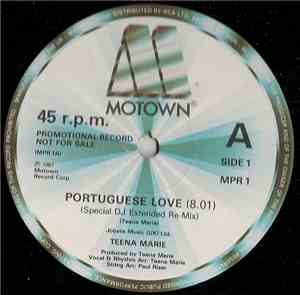 Teena Marie - Portuguese Love (Special DJ Extended Re-Mix)