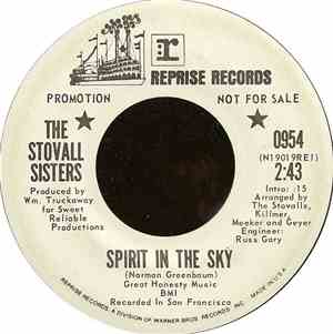 The Stovall Sisters - Spirit In The Sky / So Good