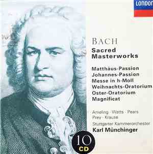 Bach, Ameling, Watts, Pears, Prey, Krause, Stuttgarter Kammerorchester, Kar ...