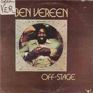 Ben Vereen - Off-Stage