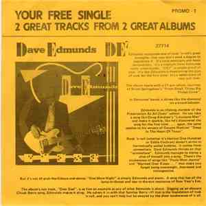 Dave Edmunds, Fashion - From Small Things, Big Things Come / Move On