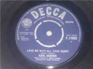 Karl Denver - Love Me With All Your Heart
