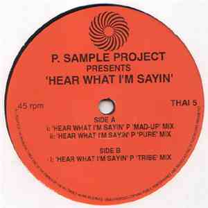 P. Sample Project - Hear What I'm Sayin'