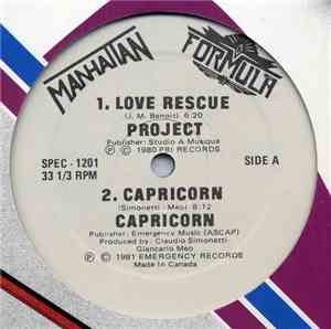 Project / Capricorn  / Erotic Drum Band - Love Rescue / Capricorn / Action  ...