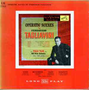 RCA Victor Orchestra - Operatic Scenes By Ferruccio Tagliavini