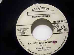 Scotty Stevenson And The Canadian Night-Hawks - I'm Not Just Lonesome / Spr ...