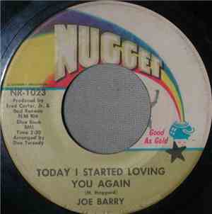 Joe Barry - Today I Started Loving You Again