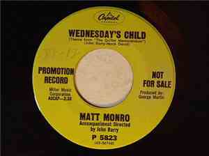 Matt Monro - Wednesday's Child