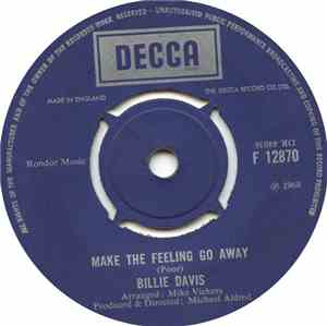 Billie Davis - Make The Feeling Go Away / I'll Come Home