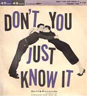 Edna McGriff / Barry Frank - Don't You Just Know It / Twilight Time