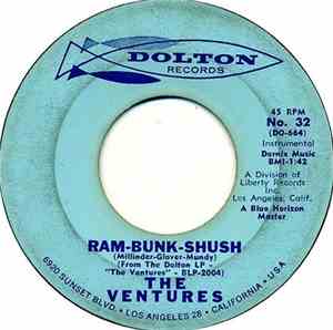 The Ventures - Ram-Bunk-Shush / Lonely Heart