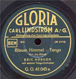 Eric Harden Mit Seinem Tango-Orchester - Feuerbluen / Blauer Himmel