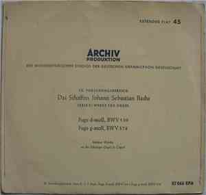 Johann Sebastian Bach - Fuge D-Moll, BWV 539 / 578
