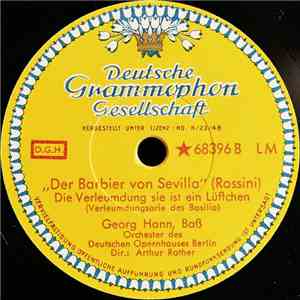 Georg Hann - Falstaff / Der Barbier Von Sevilla