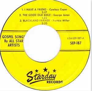 Various - Gospel Songs By ALL STAR ARTISTS