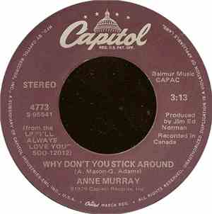 Anne Murray - Why Don't You Stick Around