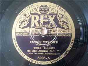 'Chick' Bullock - Stormy Weather / In A Little Second Hand Store