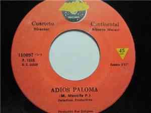 Cuarteto Continental - Adios paloma / Golpe con golpe