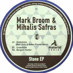 Mark Broom & Mihalis Safras - Stone EP