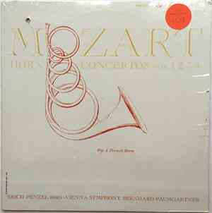 Mozart - Bernhard Paumgartner, Erich Penzel, Vienna Symphony Orchestra - Ho ...