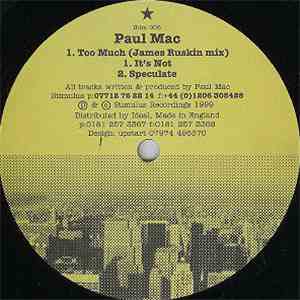 Paul Mac - Too Much