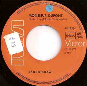 Sandie Shaw - Monsieur Dupont