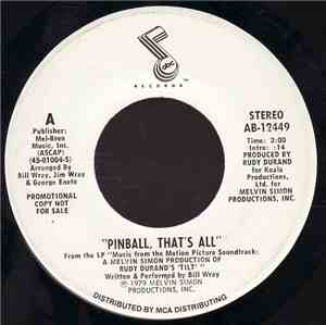 Bill Wray - Pinball, That's All