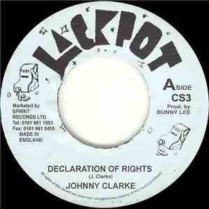 Johnny Clarke - Declaration Of Rights