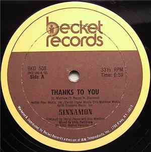 Sinnamon - Thanks To You