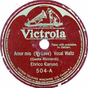 Enrico Caruso - Amor Mio (My Love) / Cielo Turchino (Blue Sky)
