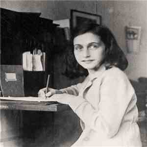 Grabstein - Anne Frank