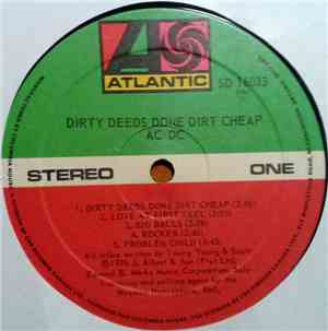 AC/DC - Dirty Deeds Done Dirt Cheap