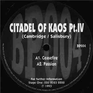 Citadel Of Kaos / Ruff & Tumble Crew - Pt. IV