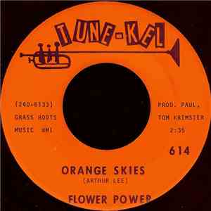 Flower Power - Orange Skies