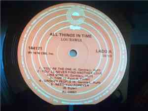 Lou Rawls - All Things In Time
