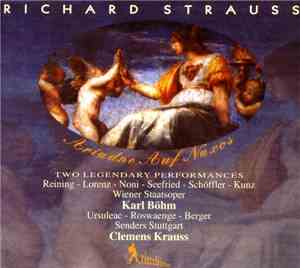 Richard Strauss - Reining, Lorenz, Noni, Wiener Staatsoper, Karl Böhm / Urs ...