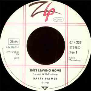 Barry Palmer - She's Leaving Home