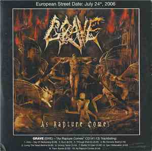Grave  - As Rapture Comes