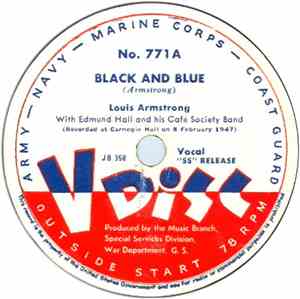 Louis Armstrong / Billie Holiday - Black And Blue / Don't Explain