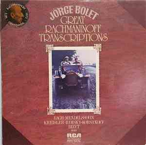 Rachmaninov - Jorge Bolet - Great Rachmaninoff Transcriptions