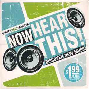 Various - Now Hear This! Discover New Music Winter 2010 Sampler