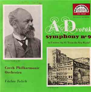 A Dvořák / Czech Philharmonic Orchestra / Václav Talich - Symfonie N° 9 In  ...