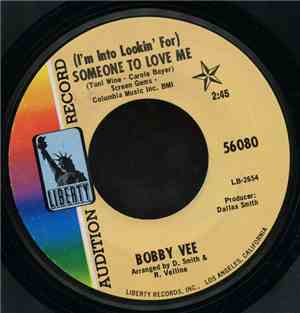Bobby Vee - (I'm Into Lookin' For) Someone To Love Me