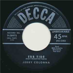 Jerry Colonna - Ebb Tide / The Velvet Glove
