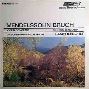Mendelssohn / Bruch, Campoli, The London Philharmonic Orchestra, Boult - Vi ...