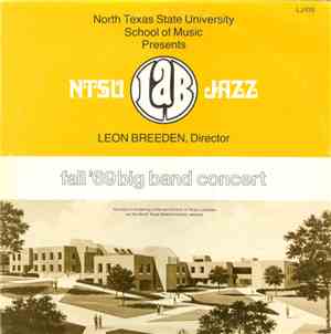 NTSU Lab Jazz, Leon Breeden - Fall '69 Big Band Concert