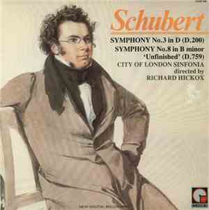 City Of London Sinfonia Directed By Richard Hickox - Schubert - Symphony No ...