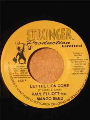 Paul Elliot, Mango Seed - Let The Lion In Me