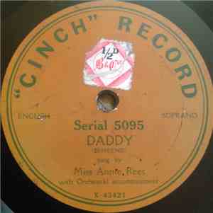 Annie Rees - Daddy / The Valley Of Laughter